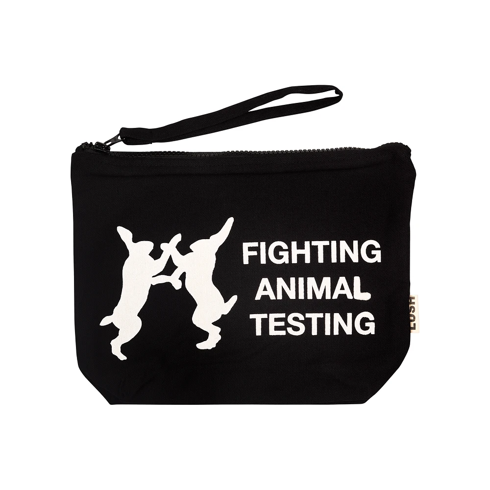 Lush fighting animal testing bag outlet