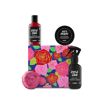 LUSH ROSE JAM パフューム 本体 & KNOT WRAP セット Lush Rose Jam | Gift | Pacific City