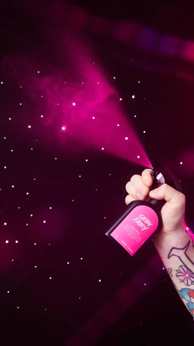 Lush snow fairy body new arrivals spray