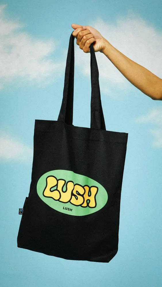 Lush tote bag clearance