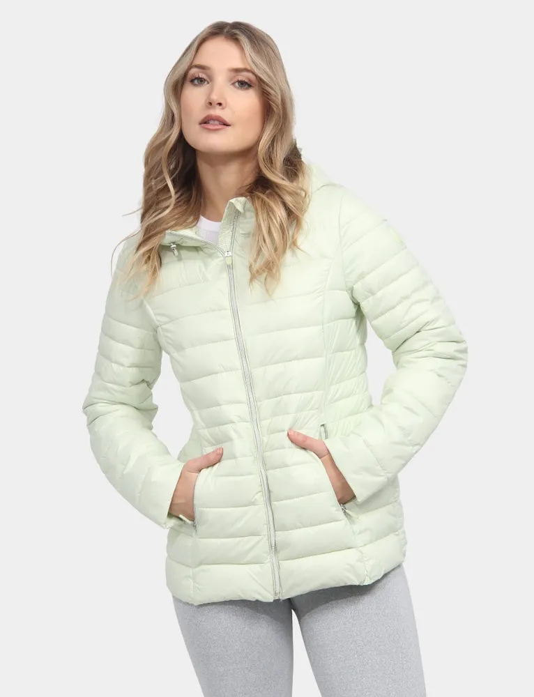 Coats Co Short Ultralight Quilted Packable Jacket by Point Zero