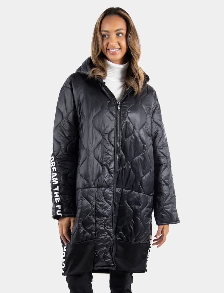 Coats Co Quilted coat by Froccella 687 8888122 TAILLE UNIQUE