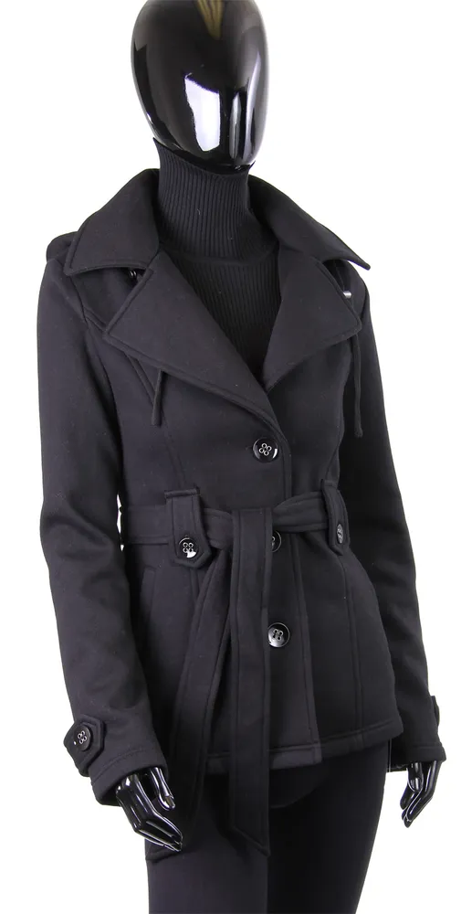 Sebby long reefer coat on sale