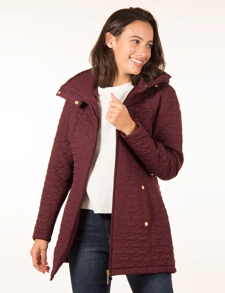 Coats Co Light quilted jacket by Weatherproof 315 F9225