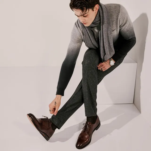 Johnston and murphy sayer cap toe hot sale