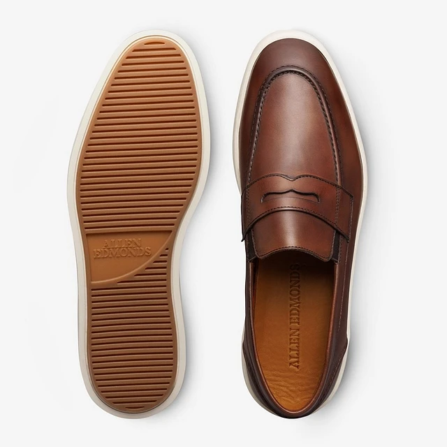 Allen Edmonds Fifth Avenue Walnut Brown Calfskin - Sherman
