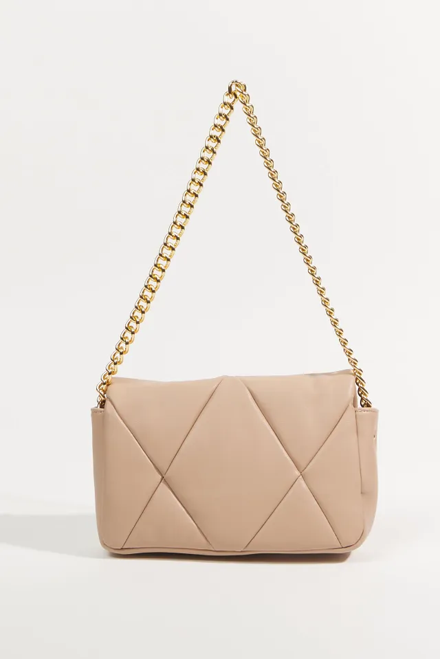 Topshop triangle best sale quilted shoulder bag