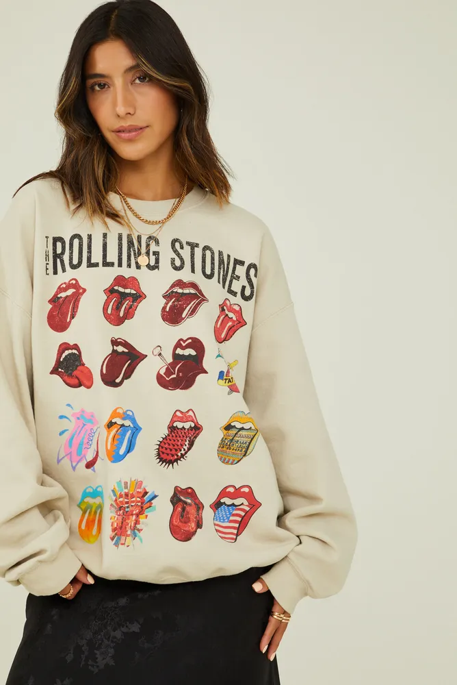 Rolling stones sales sequin sweatshirt