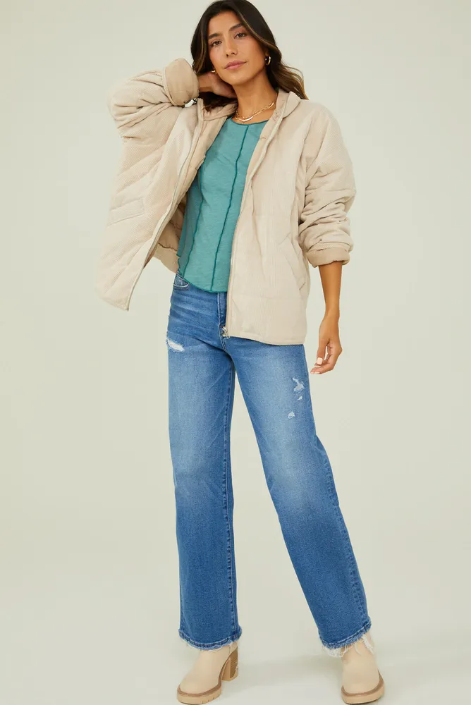 Altar d State Callie Corduroy Quilted Jacket Mall of America