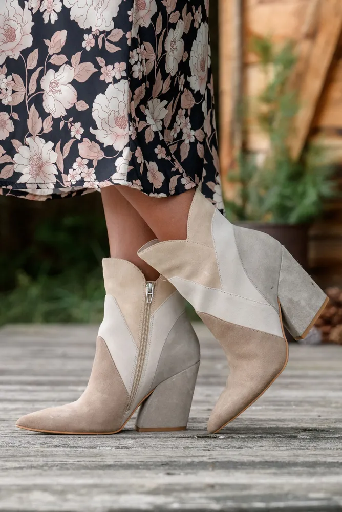 Altar d State Neena Patchwork Booties By Dolce Vita Bridge
