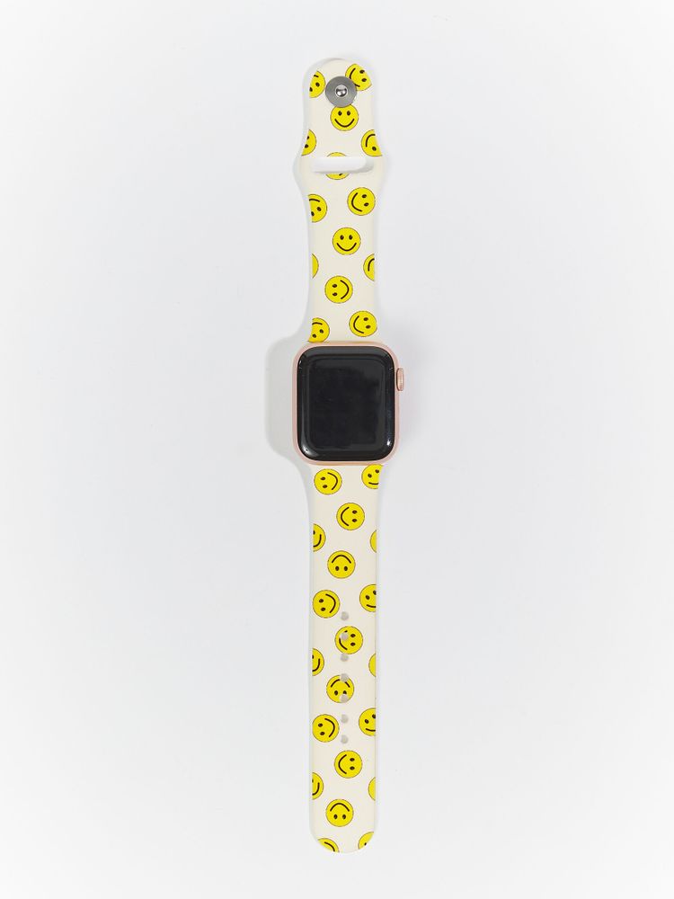 Smiley face on sale apple watch band
