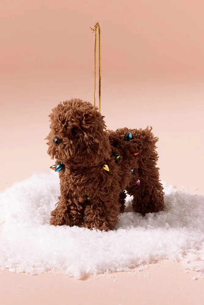 Furry dog deals toy