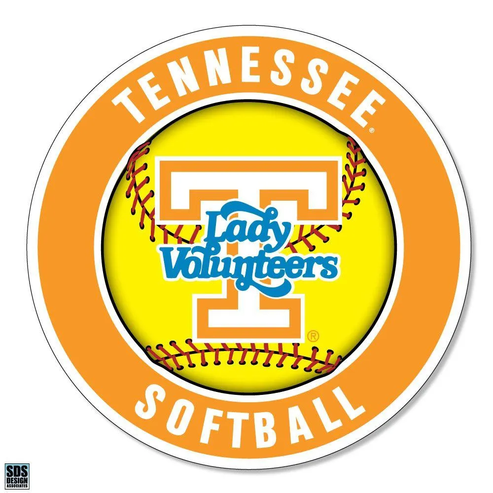 Alumni Hall Vols | Tennessee Lady Vols 6 Softball Decal | Alumni Hall ...