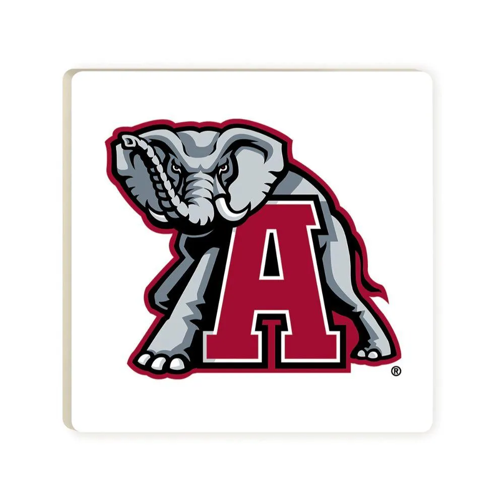 Alumni Hall Bama Alabama Elephant A Single Coaster Alumni Hall