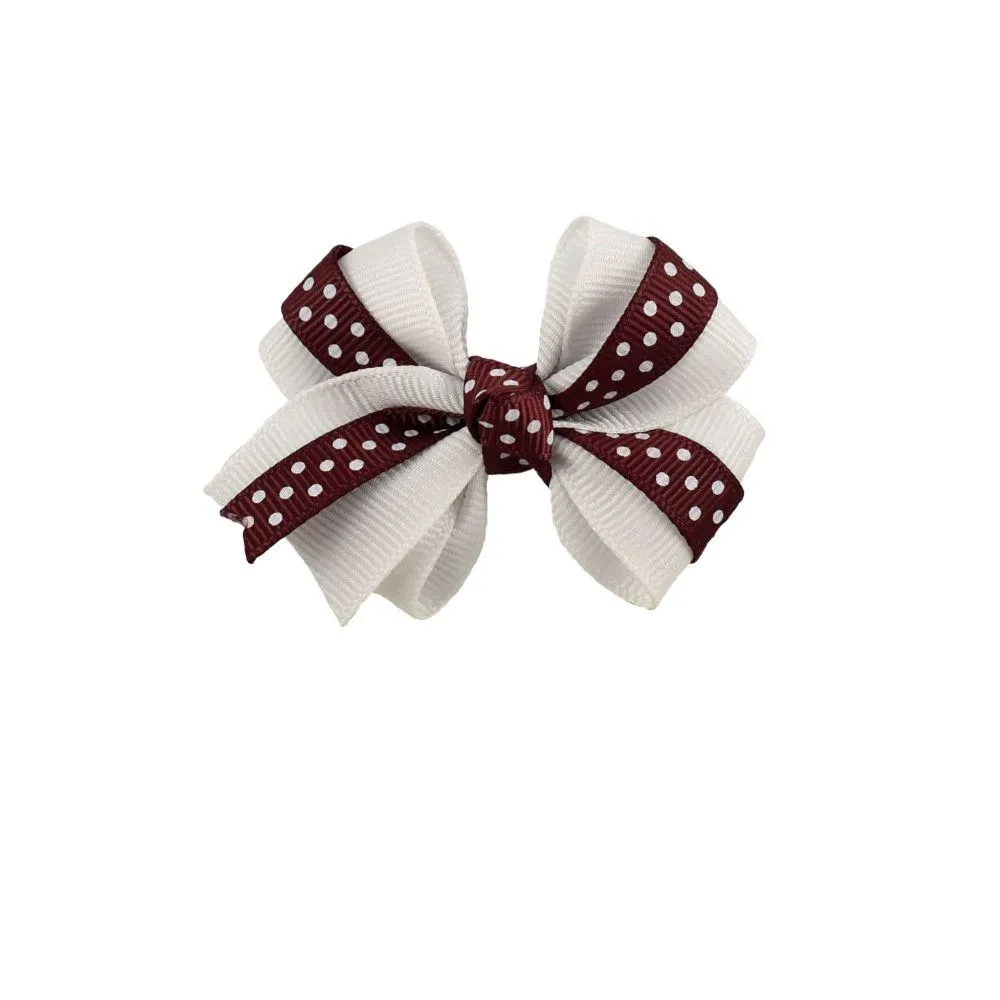 Georgia bulldog 2024 hair bow