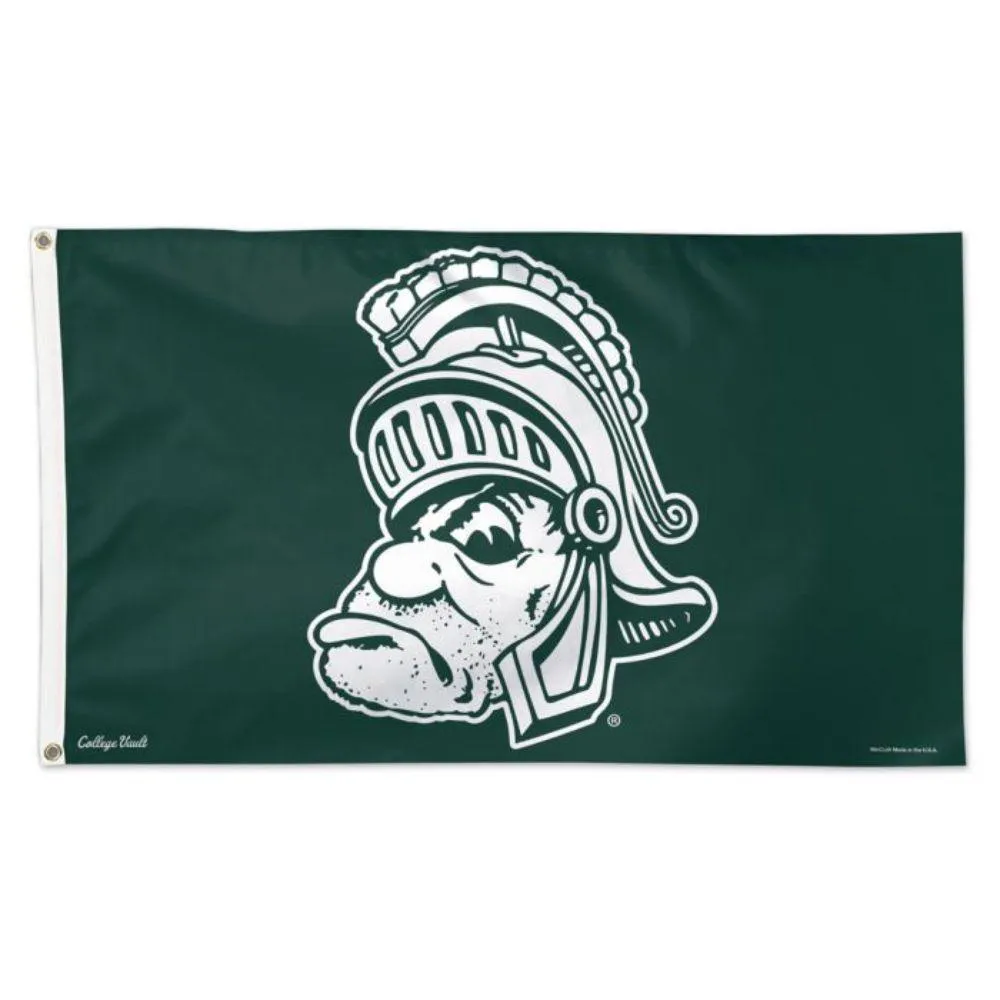 Alumni Hall Spartans Michigan State 3 X 5 Vault House Flag