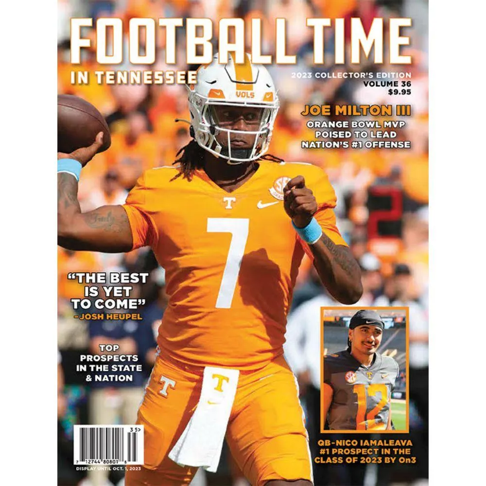 Alumni Hall Vols | 2023 Football Time In Tennessee Magazine | Alumni ...