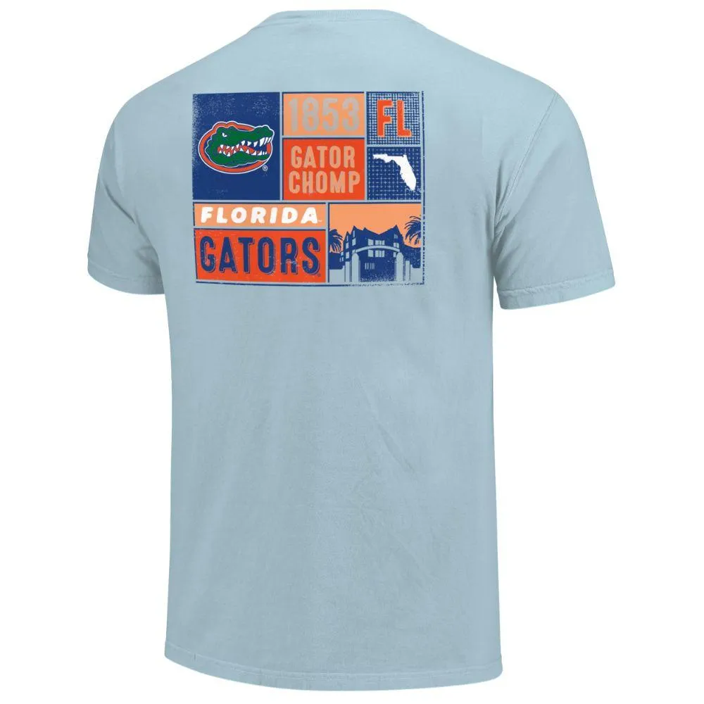 Alumni Hall Gators | Florida School Squares Comfort Colors Tee Alumni ...