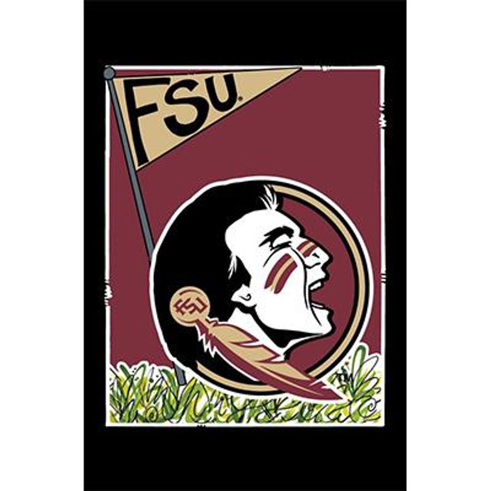 Alumni Hall Florida State Seminole Garden Flag Alumni Hall The