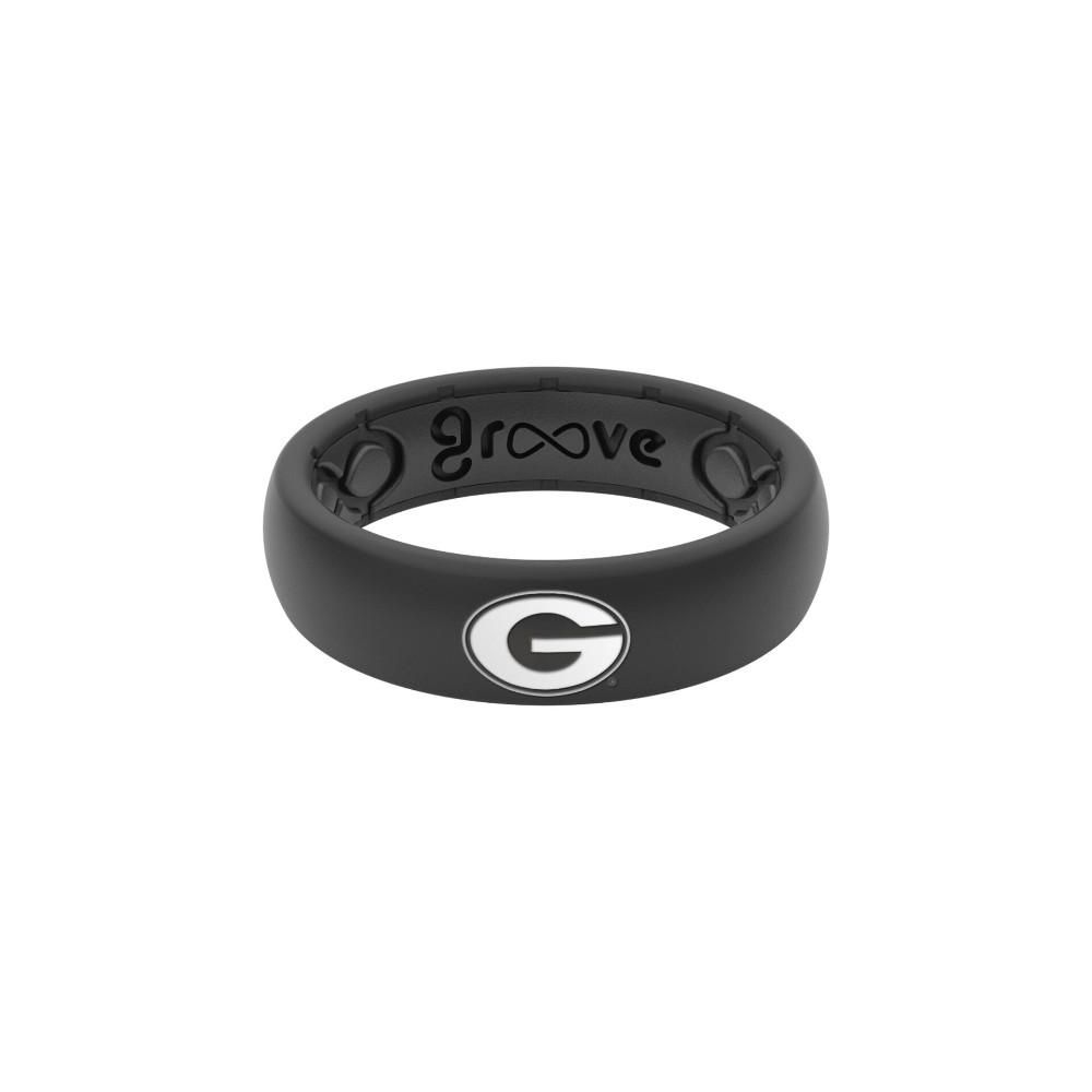 Alumni Hall Bulldogs Georgia Groove Ring Thin Alumni Hal The