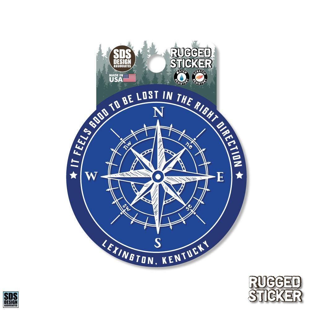 Alumni Hall Ahs Seasons Design Lexington Compass 3.25 Decal Alumni