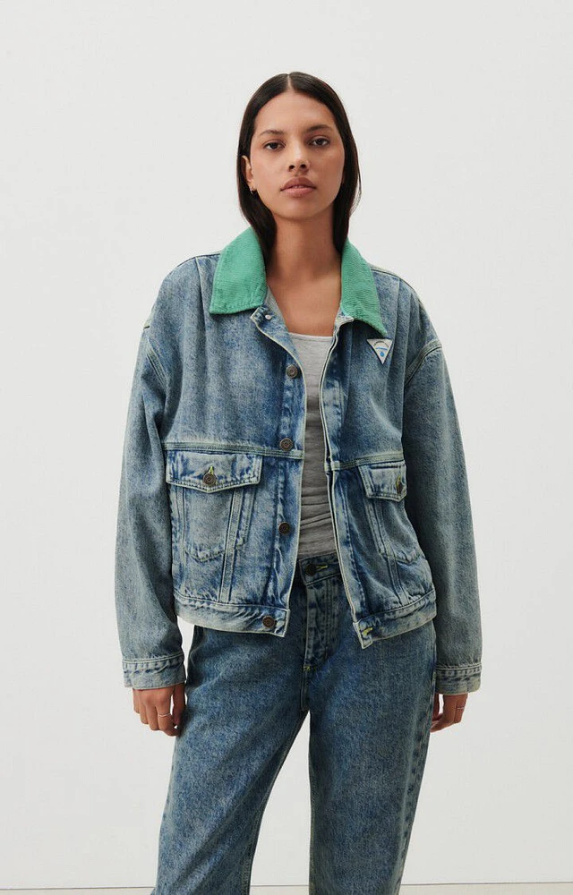 Oasis betty denim jacket store