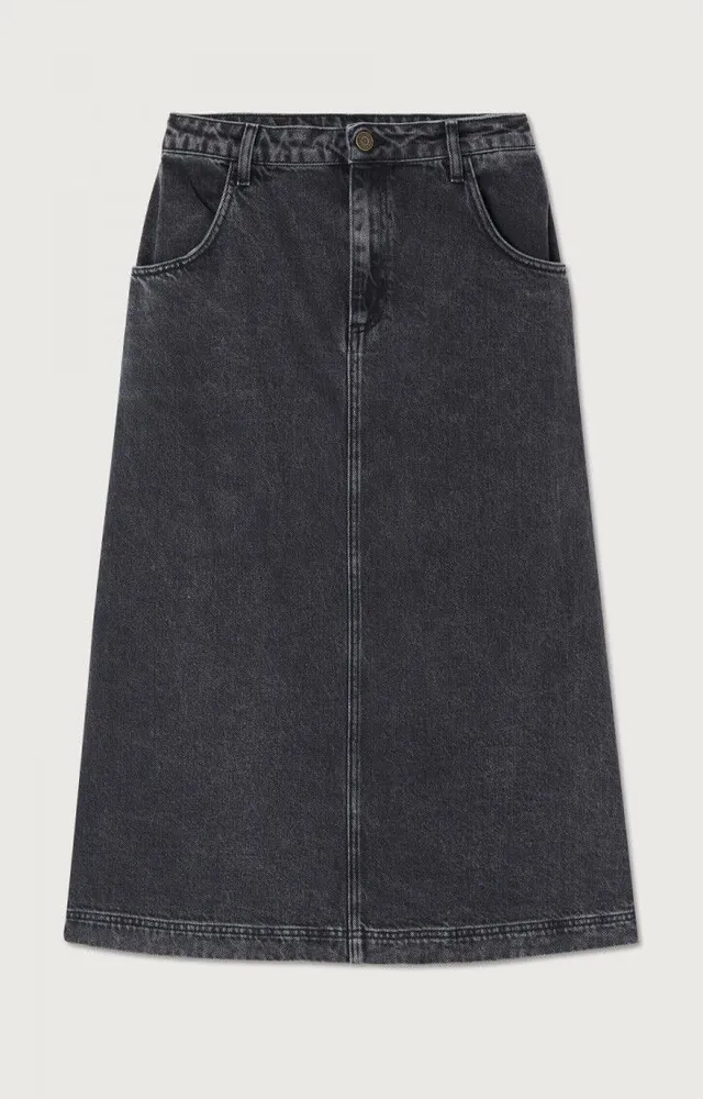 Womens black 2025 a line skirt