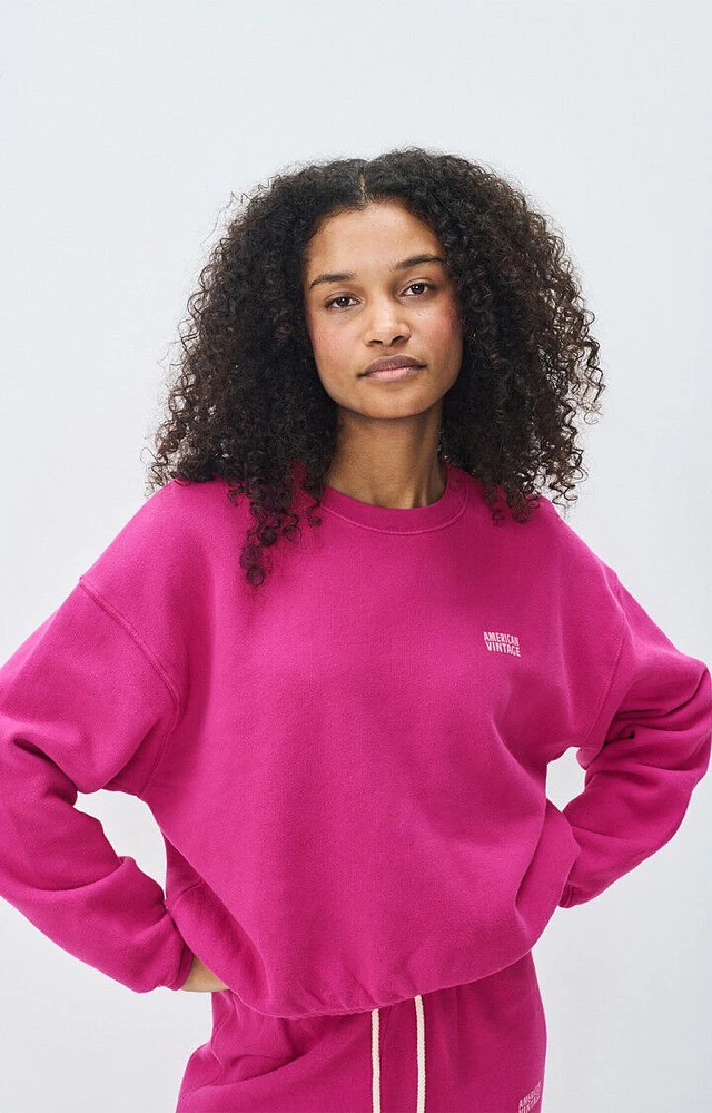 トップス AMERICAN VINTAGE DRY SILKY WIDE PULLOVER トップス AMERICAN VINTAGE DRY SILKY WIDE PULLOVER トップス