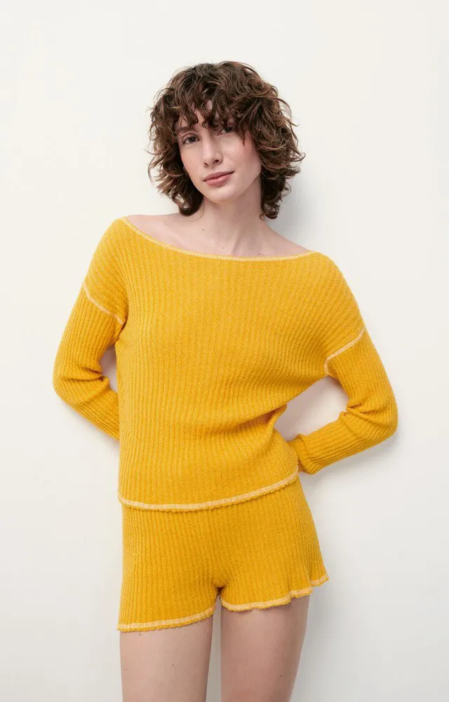 Oasis yellow jumper shop