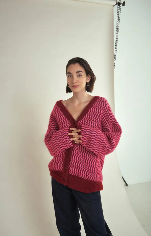 Oasis red deals cardigan