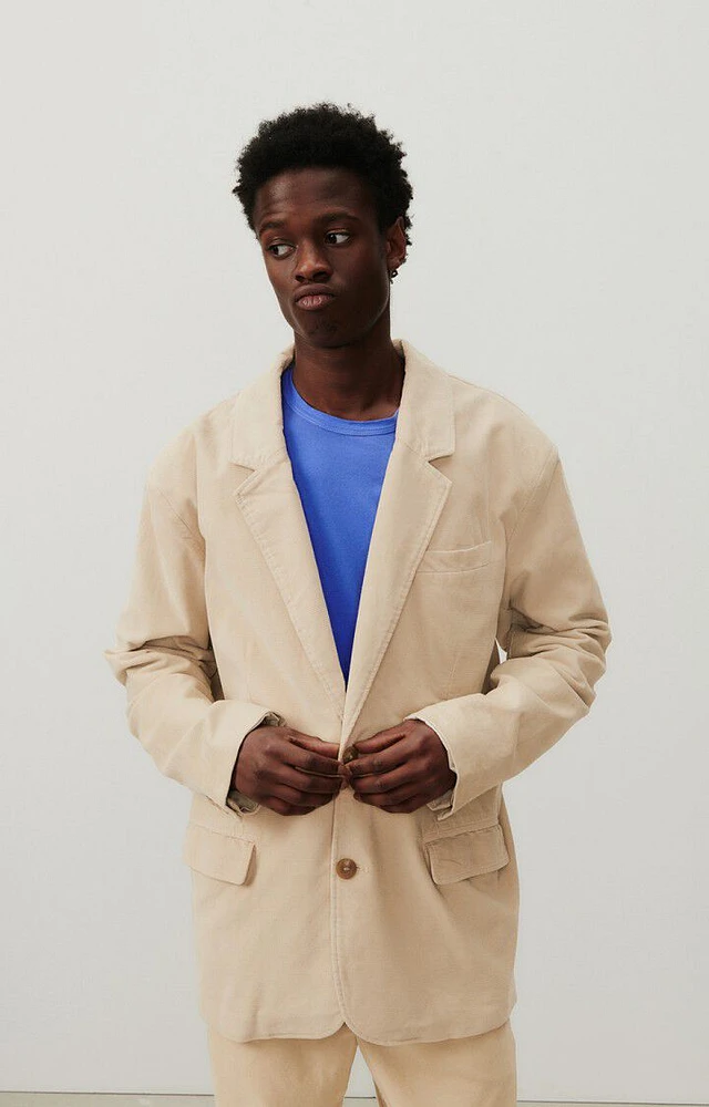 Beige blazer mens shop