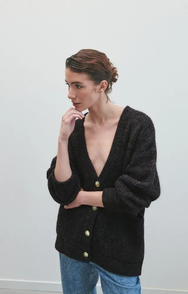 Cardigan over shop t shirt
