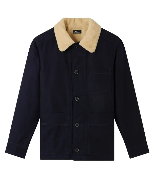 Apc bronze sales jacket navy