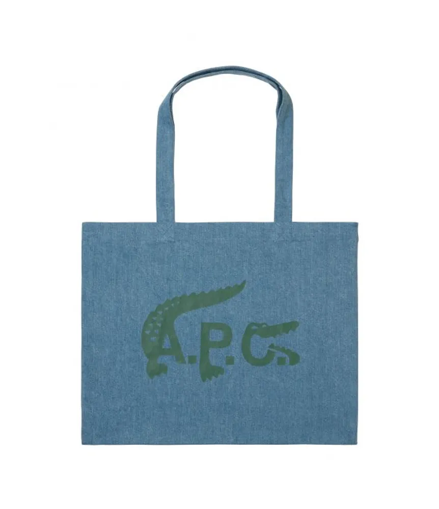 Lacoste large shopping bag sales