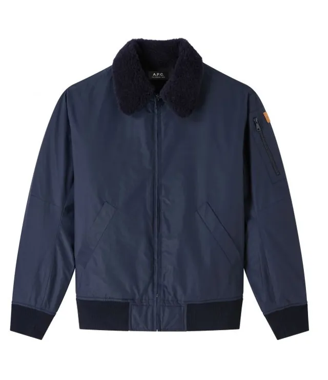 Apc bronze jacket navy deals