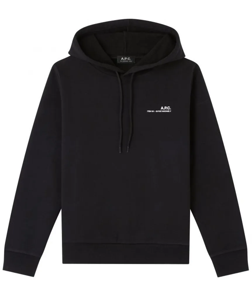 Apc hoodie black sales
