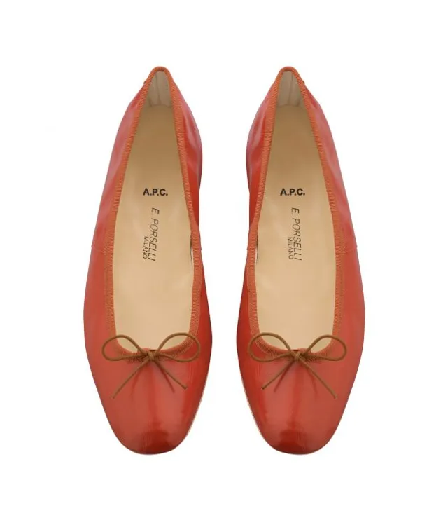 Apc porselli ballet flats discount