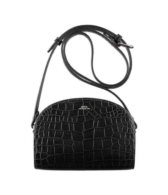 Apc half moon bag new arrivals crocodile