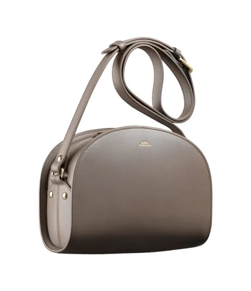 Apc half best sale moon bag grey
