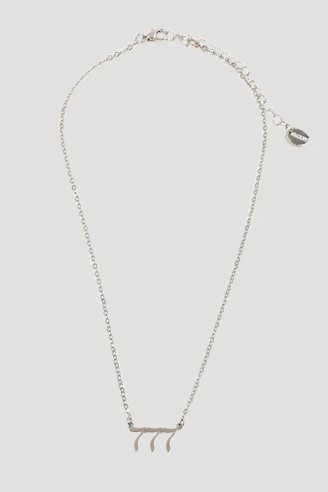 777 sales silver chain