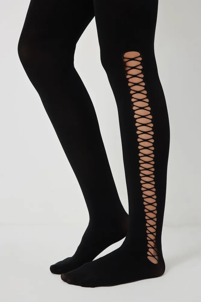 Polyester on sale spandex tights