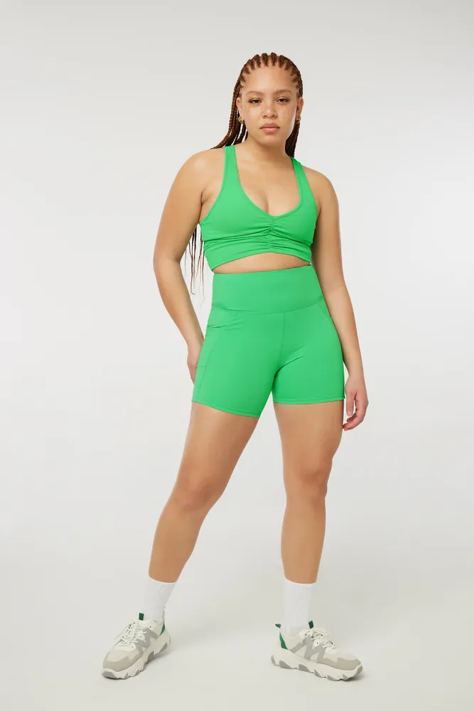 Polyester discount biker shorts