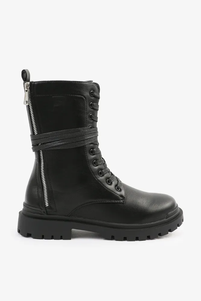 Ardene outlet combat boots