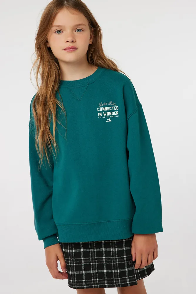 Kids crew shop neck sweatshirt