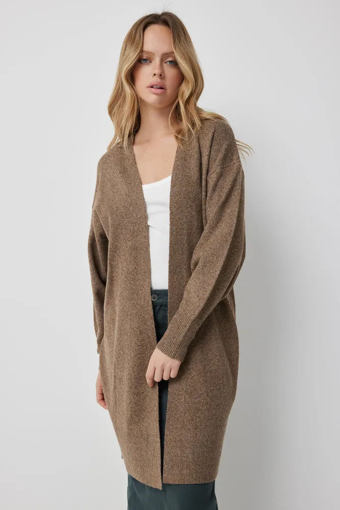 Polyester sales spandex cardigan