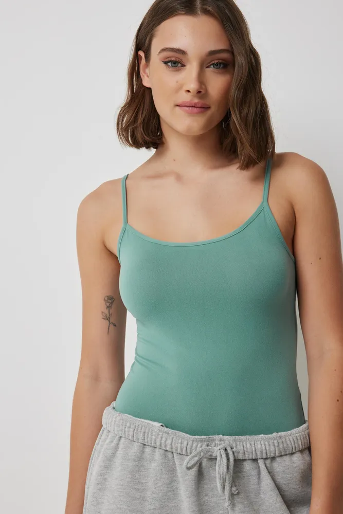 Light sales green camisole