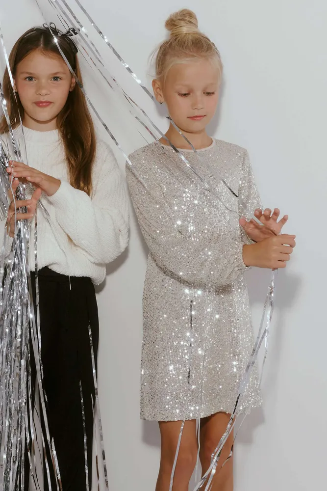 Kids long sleeve dress discount