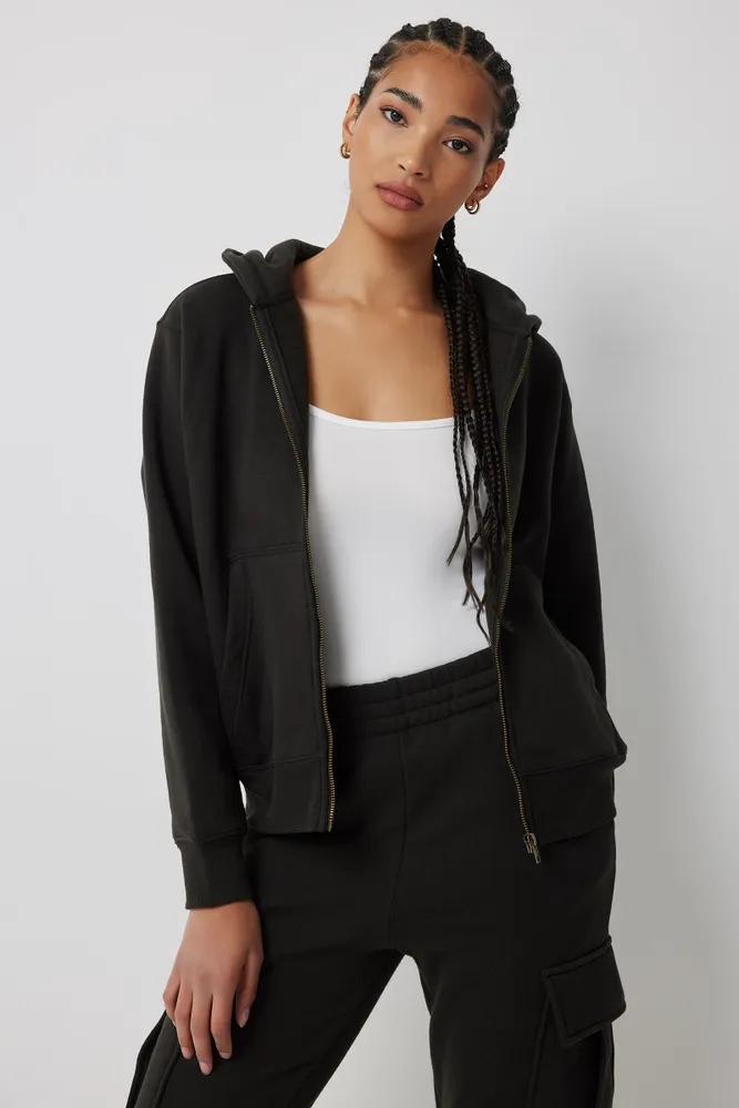 Forever 21 discount zip up hoodie