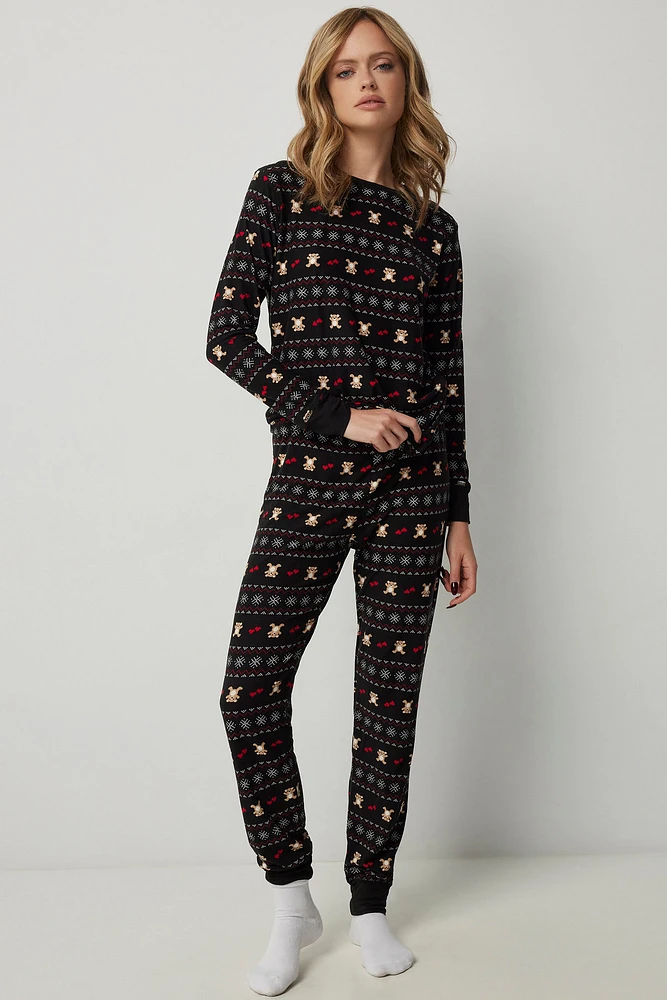 Joggers pj set hot sale