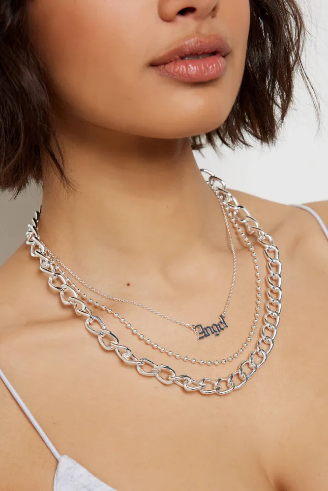 Iron best sale angel jewelry